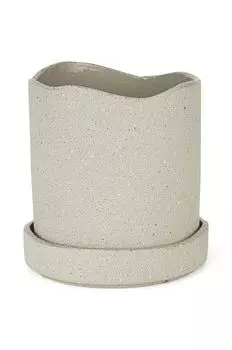 Вазон для цветов Uneru Pot ferm Living, бежевый