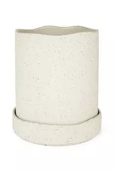 Вазон для цветов Uneru Pot ferm Living, бежевый