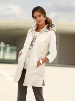 Вдохновение длинный жилет Inspirationen, цвет Sand