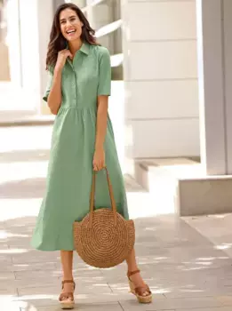 Вдохновение для платья-рубашки "Платье" Inspirationen, цвет Eucalyptus