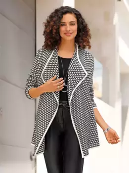 Вдохновение кардиган Inspirationen, черный