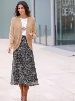 Вдохновение кардиган Inspirationen, цвет Camel-Meliert