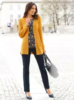 Вдохновение кардиган Inspirationen, цвет Ocker