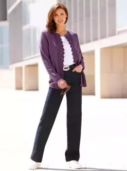 Вдохновение кардиган Inspirationen, цвет Traube-Meliert