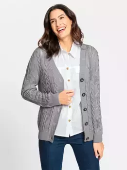 Вдохновение кардиган Inspirationen, серый