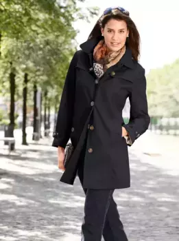 Вдохновение короткое пальто Inspirationen, черный