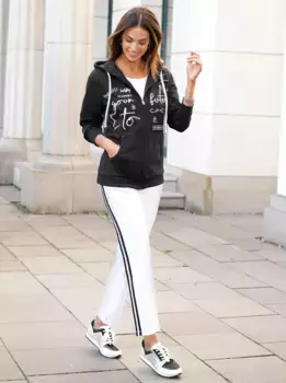 Вдохновение куртка-рубашка "толстовка" Inspirationen, черный