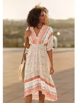 Вдохновение летнее платье "Платье" Inspirationen, оранжевый