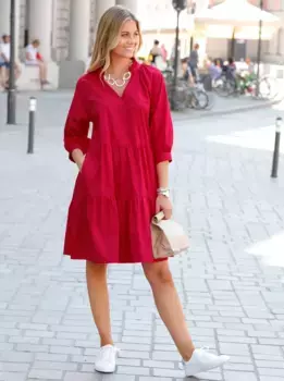 Вдохновение Платье А-силуэта "Платье" Inspirationen, цвет Erdbeere