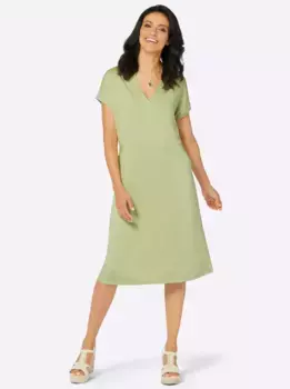 Вдохновение платье из джерси "Платье из джерси" Inspirationen, фисташковый