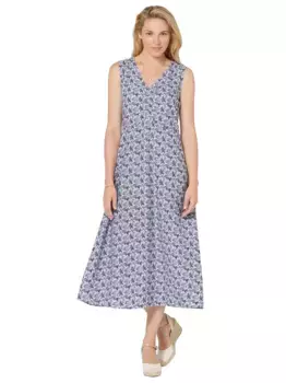 Вдохновение платье-сарафан "платье с принтом" Inspirationen, цвет Taubenblau-Bedruckt