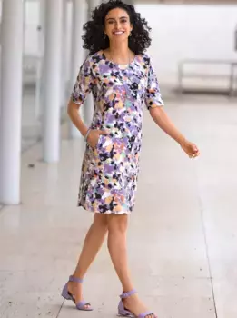 Вдохновение спортивное платье "спортивное платье" Inspirationen, цвет Apricot-Lavendel-Bedruckt