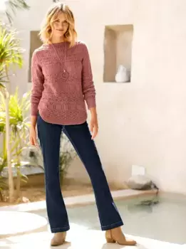 Вдохновение Свитер Ajour "Свитер Ajour" Inspirationen, цвет Rosenholz