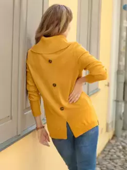 Вдохновение Свитер с высоким воротником "Свитер с высоким воротником" Inspirationen, цвет Ocker