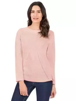 Вдохновение Вязаный свитер "Пуловер" Inspirationen, цвет Puder