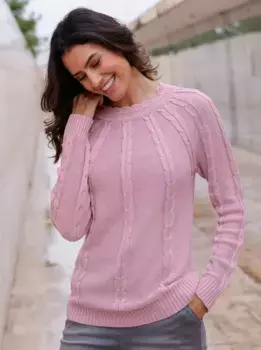 Вдохновение Вязаный свитер "Пуловер" Inspirationen, цвет Ros