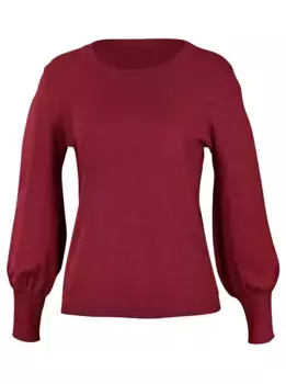 Вдохновение Вязаный свитер "Пуловер" Inspirationen, красный