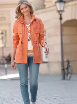 Вдохновения Анорак без капюшона Inspirationen, цвет Papaya