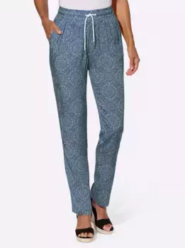 Вдохновляющие брюки без застежки Inspirationen, синий
