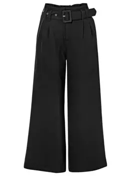 Вдохновляющие брюки из бумажного пакета Inspirationen, черный