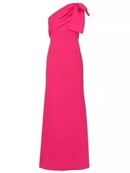 Вечернее платье Adrianna Papell Stretch Crepe Long Dress, розовый