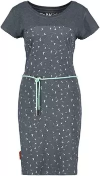 Вечернее платье Alife And Kickin, светло-серый/темно-серый