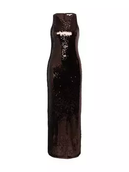 Вечернее платье Banana Republic Evening Dress COLUMN, бронзовый