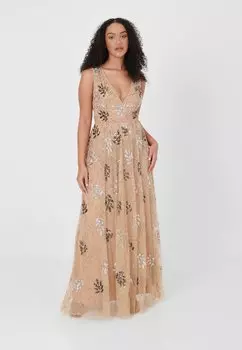 Вечернее платье BEAUUT, серо-коричневый