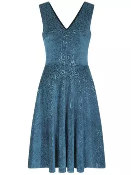 Вечернее платье HotSquash, синий