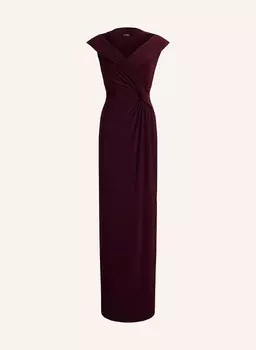 Вечернее платье леонидас LAUREN RALPH LAUREN, темно-красный
