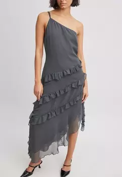 Вечернее платье MIT RSCHEN NA-KD, темно-серый