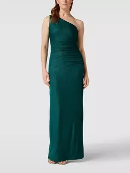 Вечернее платье на бретелях Jake*s Cocktail, темно-зеленый