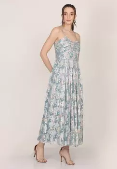 Вечернее платье NELEX PARTY Lace & Beads, синий