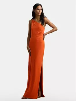Вечернее платье облегающего кроя 253751483033 Lauren Ralph Lauren, оранжевый