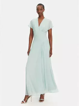 Вечернее платье обычного кроя 113906305 Rotate, голубой