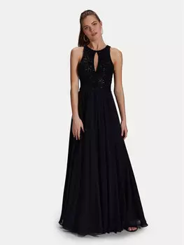 Вечернее платье обычного кроя 5AI053HK Hey Kyla, черный