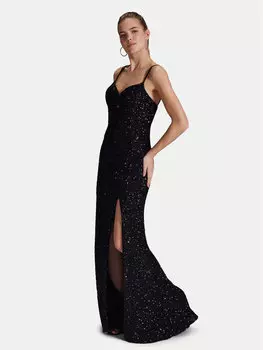 Вечернее платье обычного кроя 5AI063HK Hey Kyla, черный