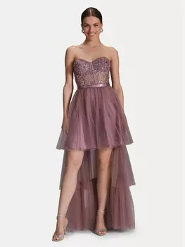 Вечернее платье обычного кроя 5AI073HK Hey Kyla, розовый