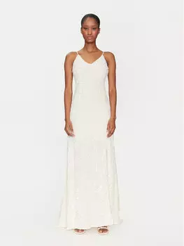Вечернее платье обычного кроя Mira 26036359 Yas, белый