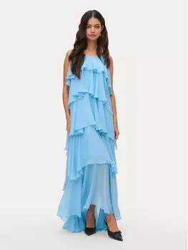 Вечернее платье обычного покроя Felicia 10331377 Vero Moda, голубой
