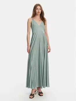 Вечернее платье обычного покроя Vivetta 2516621044200 Max&Co., бирюзовый