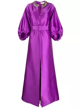 Вечернее платье Olympia с кристаллами Sachin & Babi, фиолетовый