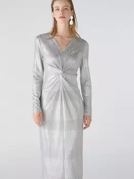 Вечернее платье Oui, серый