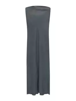 Вечернее платье Pull&Bear, серый