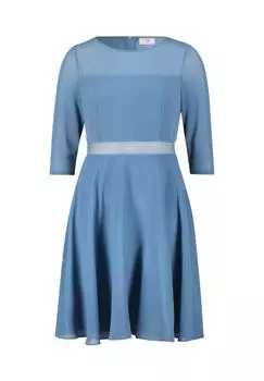 Вечернее платье с блестками Vera Mont, цвет Hushed Blue