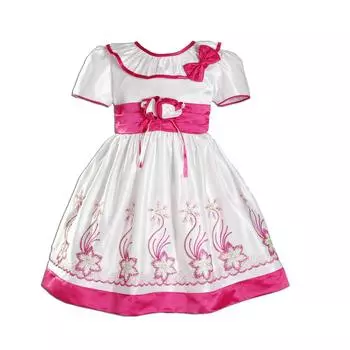 Вечернее платье с цветочной вышивкой Cinda, мультиколор