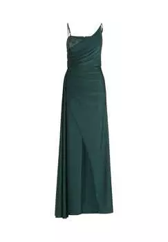 Вечернее платье с драгоценными камнями Vera Mont, цвет dusty slate