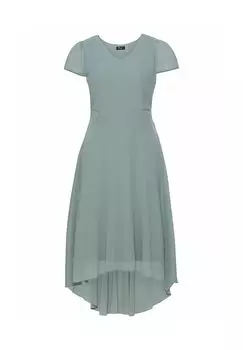 Вечернее платье с короткими рукавами sheego, цвет Eukalyptus