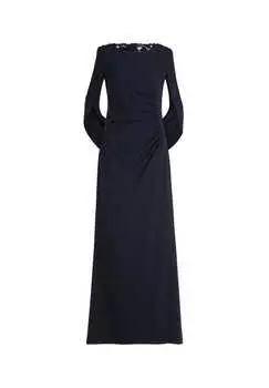 Вечернее платье с кружевом Vera Mont, цвет night sky