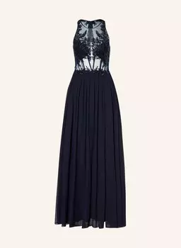 Вечернее платье с пайетками Hey Kyla, синий